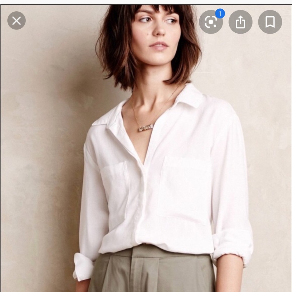 Perfect white button down ✨ Cloth & Stone